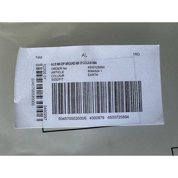 Burberry MN Zip Around Check Earth/Brown Wallet 80845241 NWT $480 - Picture 10 of 11